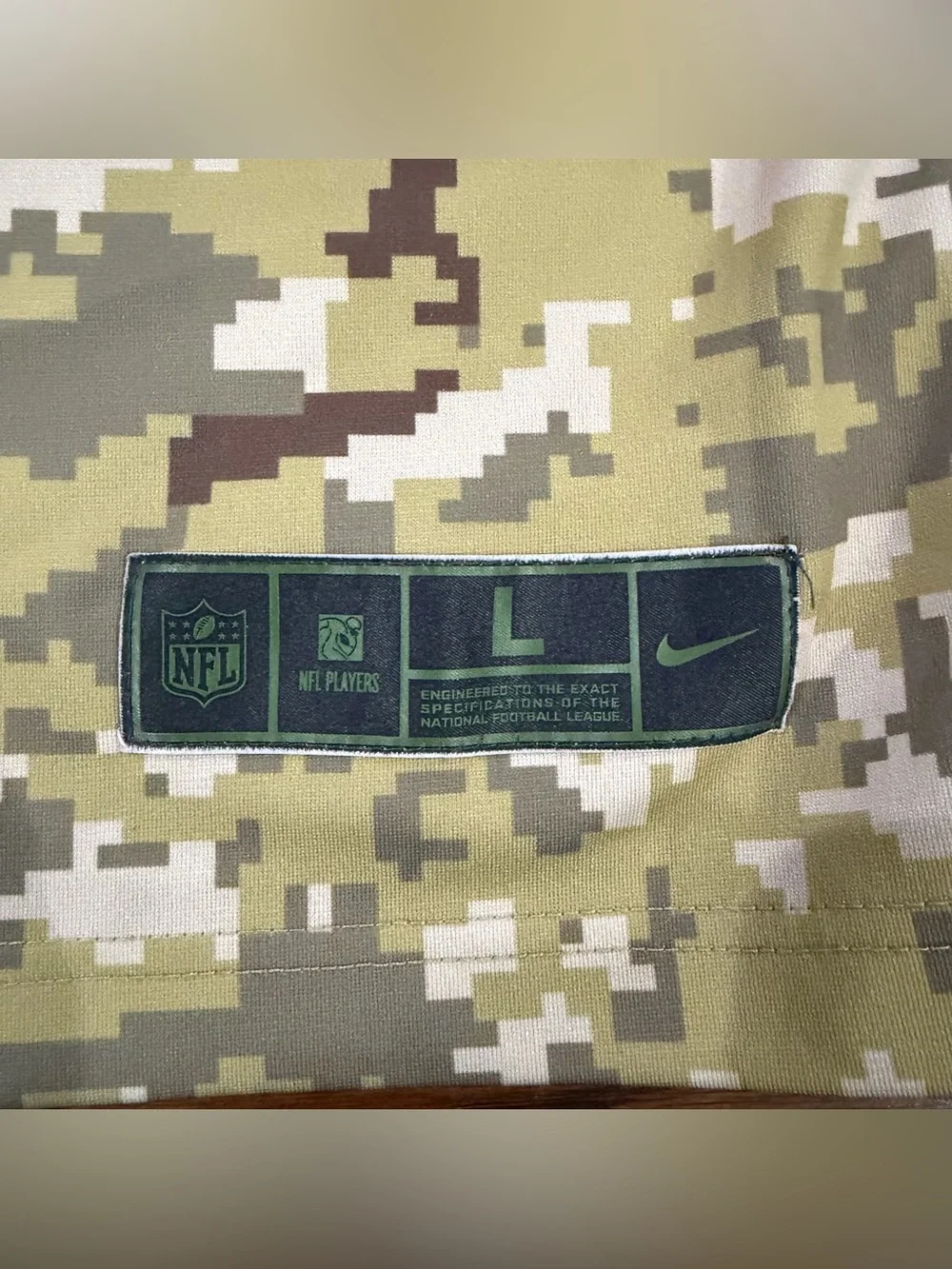 Nike NFL Jersey Salute To Service Atlanta Falcons Julio Jones Youth Large Camo